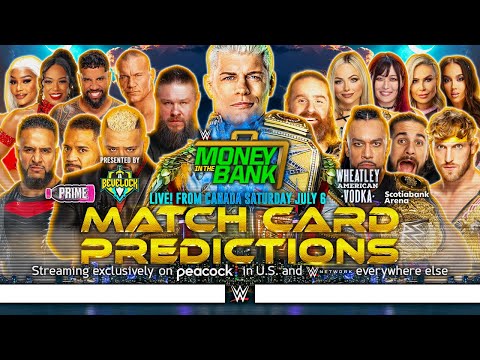 WWE Money in the Bank 2024 - Card Predictions