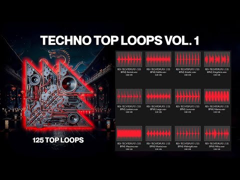 Techno Top Loops Vol. 1 (Sample Pack) Big Room, Techno, Mainstage | Revealed