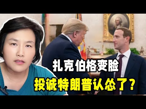 紮克伯格投誠特朗普，變臉比翻書還快咋回事？美國大選有好戲看了