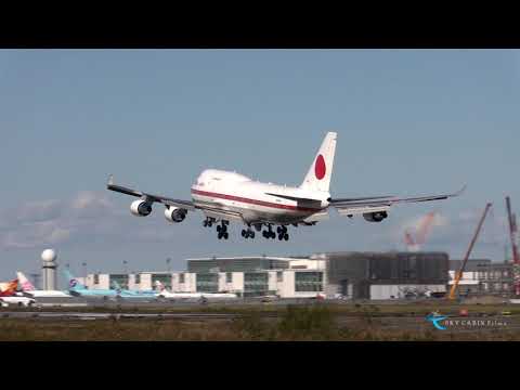 【永久保存版】" The training " Boeing747-400 Government Aircraft of Japan