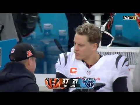 Joe Burrow, Zac Taylor HEATED Altercation After Bengals Run Up The Score! Burrow SNAPS At Taylor!