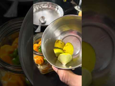 Fresh Turmeric Pickle | Atheli Haldar