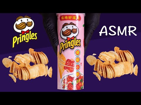 ASMR - Pringle Sweet and Sour Beef Short Ribs and Potato Chips to SandWich