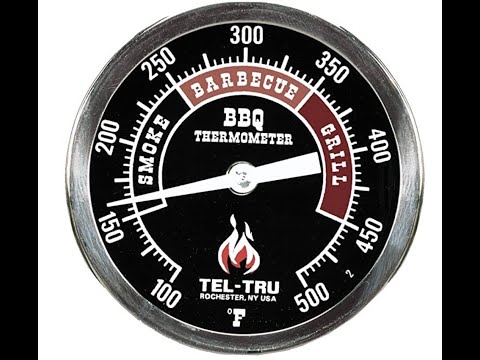 Tel-Tue Gauge Install On Weber Smokey Mountain #shorts