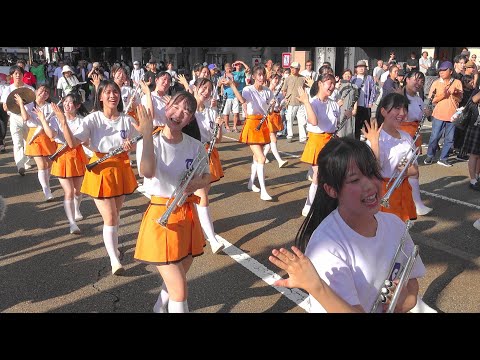 京都橘高校吹奏楽部 / 金沢ゆめ街道2024 / Marching Parade Scene 2 / Multi-camera  ver. / Kyoto Tachibana SHS Band  4ｋ