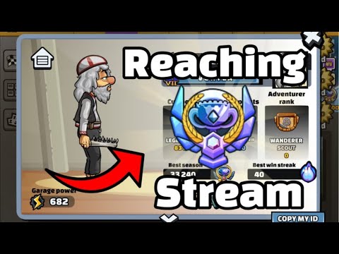 reaching legendary stream (hopefully)