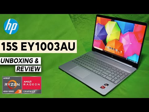 HP 15S EY1003AU Unboxing and Review | AMD RYZEN 3 4300U | HP 15S Unboxing