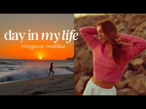 day in my life vlog (malibu, point dume, sunlife organics, sunsets)