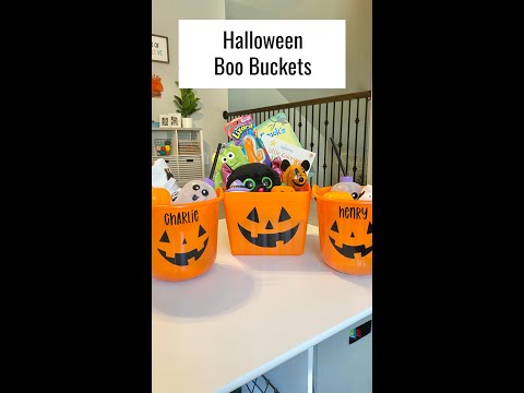 🎃 Halloween Boo Buckets 🎃