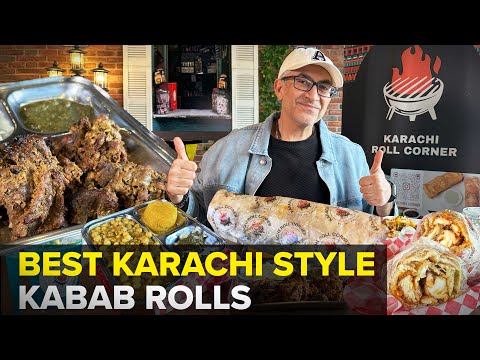 Ridgeway Plaza Mississauga BEST Karachi Rolls - Karachi Roll Corner | 🇵🇰 Street Food PK