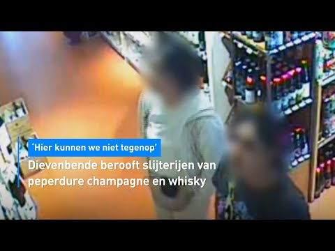 Dievenbende berooft slijterijen van peperdure champagne en whisky 🍾 | Hart van Nederland