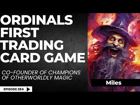 Ordinal Trading Card Game sell out 30,000 Inscriptions | Miles