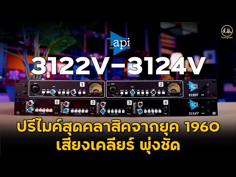 API 3312V - 3324V | ปรีไมค์สุดคลาสิคจากยุค 1960 เสียงเคลียร์ พุ่ง ชัด