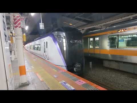 【E353系】かいじ56号立川駅を発車【モトS110編成】