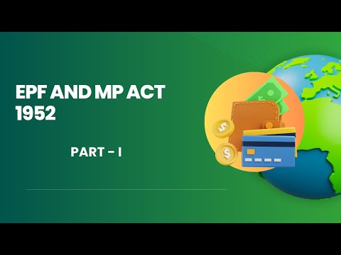 DAY - 2 | CMA INTER | EPF AND MP ACT 1952 -  PART I | LABOUR LAW