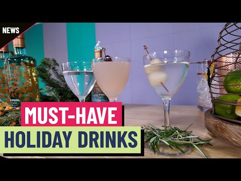 3 New Year's Martinis anyone can make