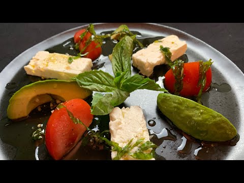 Feta Avocado and Tomato Summer Salad