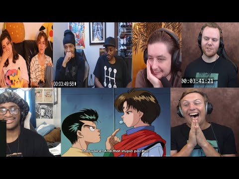 YU YU HAKUSHO EPISODE 34 REACTION MASHUP!!