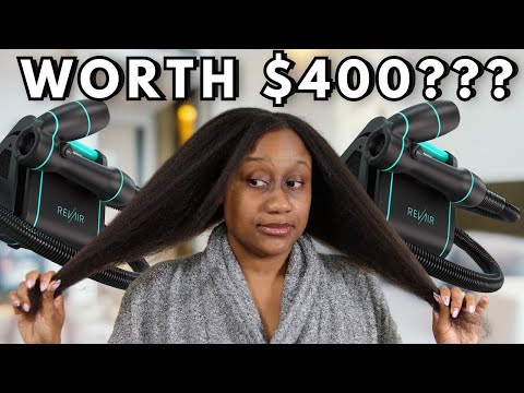 STILL WORTH THE HYPE!? $400 Revair Reverse Hair Dryer on Type 4 Natural Hair