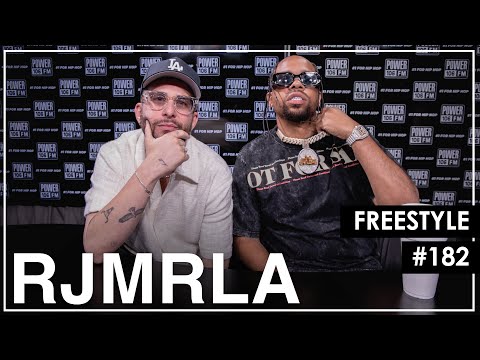 RJMRLA Raps Over An Original Beat Produced By Larry J | Justin Credible Freestyle #182