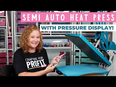 ProWorld Semi-Auto Heat Press with Digital Pressure Readout