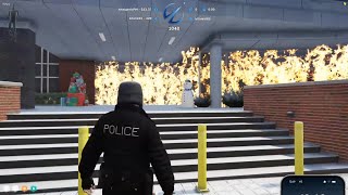 Kit Archer sets LSPD on fire. | GTA NoPixel 4.0