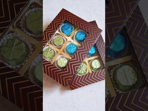 Handmade chocolates #chocolateboxes #chocolatelover #shortsviral #handmadechocolate