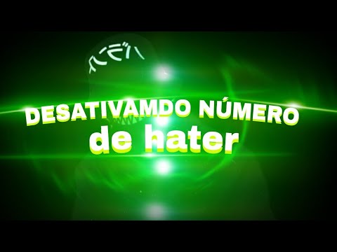 Desativei número de um hater, e ele chorou kkk😂