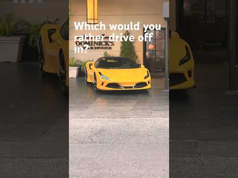 Which car would you rather drive off in?