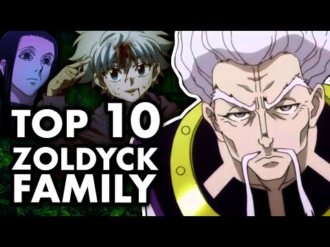 Ranking the Top 10 Strongest Zoldyck Family