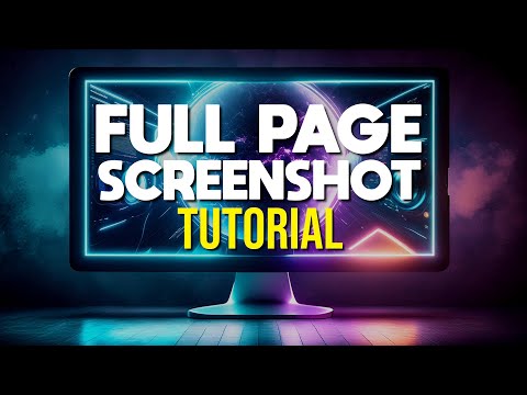 How to Take a Full-Page Screenshot for Free!