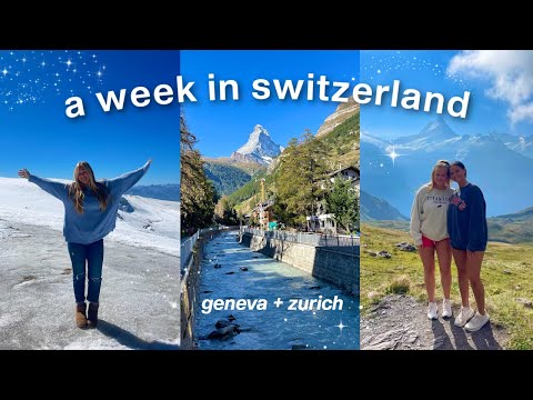 a week in switzerland VLOG: geneva & zurich (pt. 2)