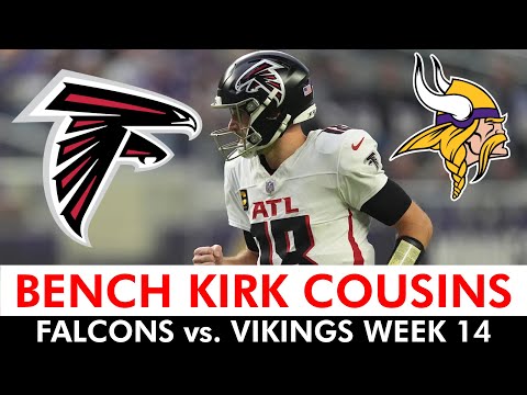 BENCH KIRK COUSINS! Falcons vs. Vikings Highlights & Reaction: Time To Start Michael Penix