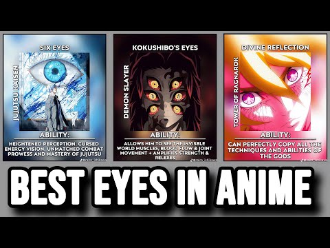 The BEST Eyes in ALL of ANIME !!!