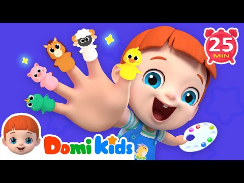 Finger Family | Family Song | Nursery Rhymes & Kids Songs | Domi Kids