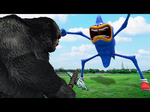 The Battle: SHIN SONIC TAPES VS KING KONG | New Hollywood Movie #2024 | Jurassic Park 4 #207