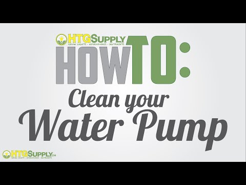 HTGSUPPLY presents HOW TO: Cleaning your Submersible Hydroponic Water Pumps