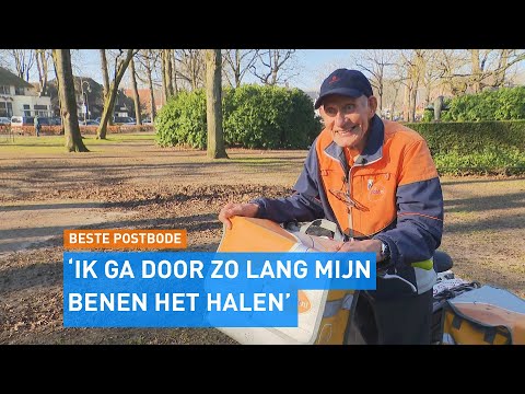 Wauw! Daan is 80 jaar oud werkt al ZESTIG jaar als POSTBODE! | Hart van Nederland