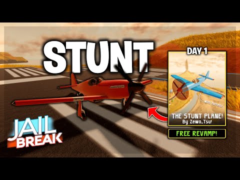 NEW Stunt Plane is INSANE! (Roblox Jailbreak)