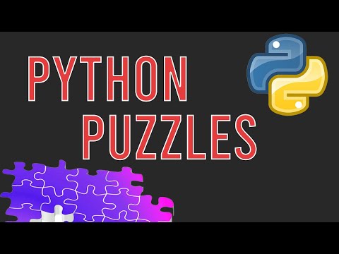 Learn python by solving puzzles