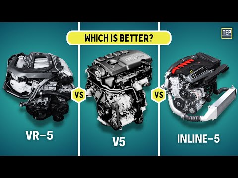 Comparing Straight-5 - VR5 - V5 Engine | Pros & Cons of Each Explained