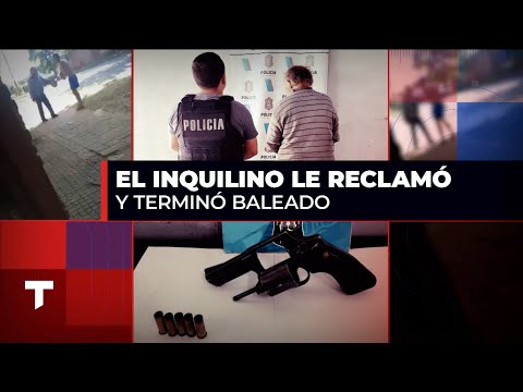 Le pegó cinco tiros a su inquilino y ahora el joven lucha por su vida