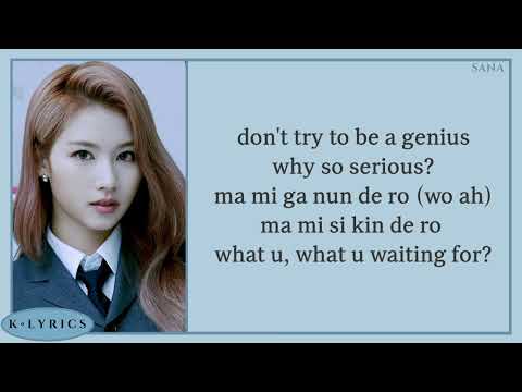 TWICE - SCIENTIST [Easy Lyrics]