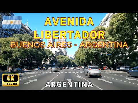 Buenos Aires Argentina - Avenida Libertador from San Fernando to CABA - trip 9