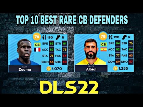 DLS 22|Top 10 Best Rare CB Defenders 😱🔥