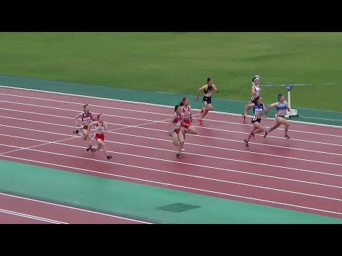 【2021青森県選手権】 女子100m決勝