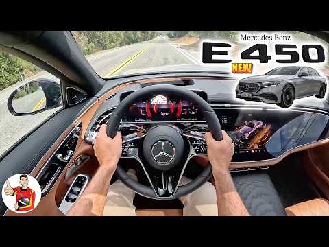 The 2024 Mercedes-Benz E450 Turns Up the Wow-Factor (POV Drive Review)