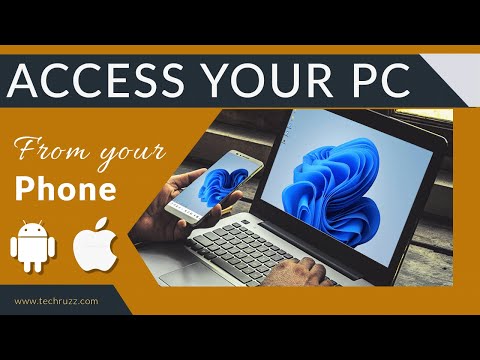 How to Access Your PC From Your Phone | Control Your PC From Your Android Phone/iPhone