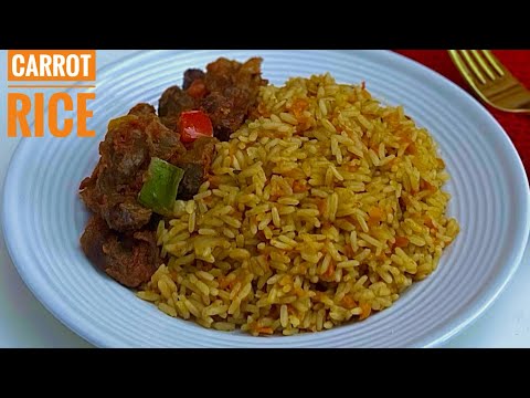 Would you try this Carrot Rice Recipe? | How to make Delicious Carrot Rice