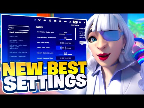 *NEW* BEST Controller Settings For Fortnite Chapter 5! (PS4/PS5/Xbox/PC)